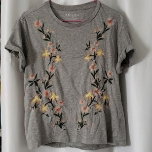 Philosophy embroidered tee